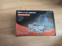 Lanterna 5 leduri cu acumulator pe cap