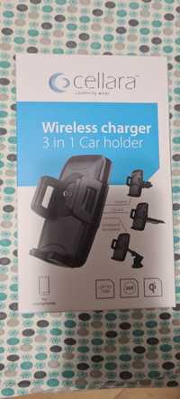 Vând încărcător Auto Cellara Wireless Changer Nou !!!