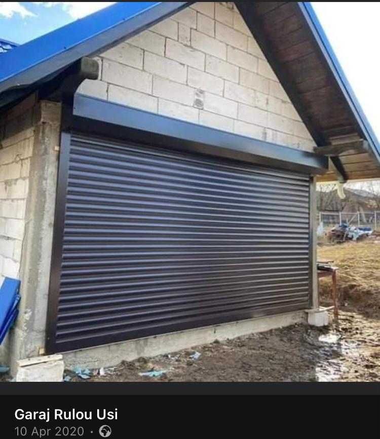 Ușa garaj Aluminiu tip rulou