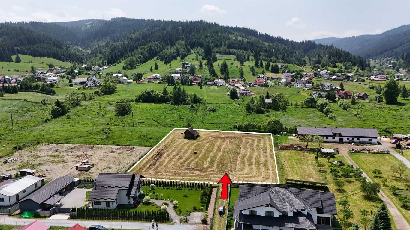 Teren Vatra Dornei 5578mp intravilan cu  utilități