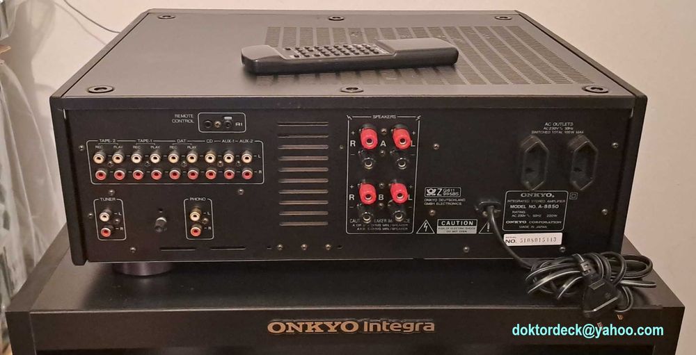 amplificator Onkyo Integra A-8850 cu tel. originala