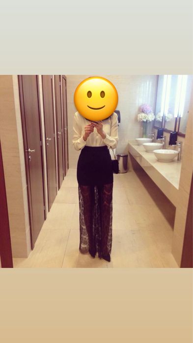 Вечерняя юбка размер S