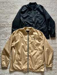 Jacheta/Windbreaker Jordan negru/bej, de fas, marimea XL