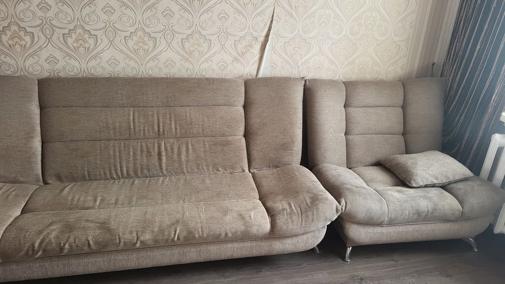 Продам диван и 2 кресла за 10.000т