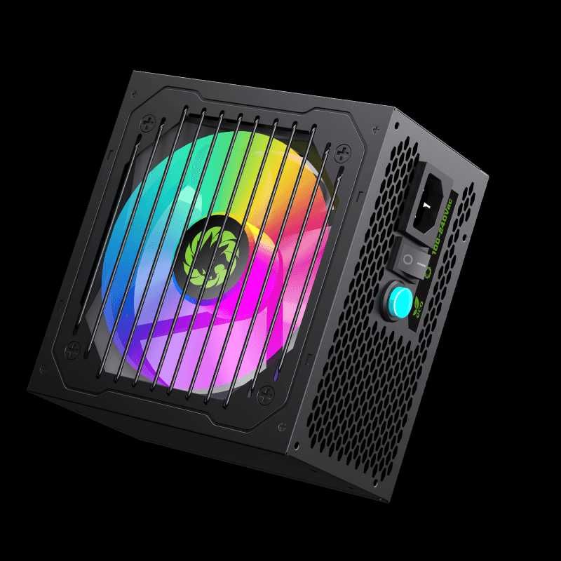 [НОВЫЙ] Блок питания GameMax VP-600-RGB, 600W 80+ Bronze RGB LED