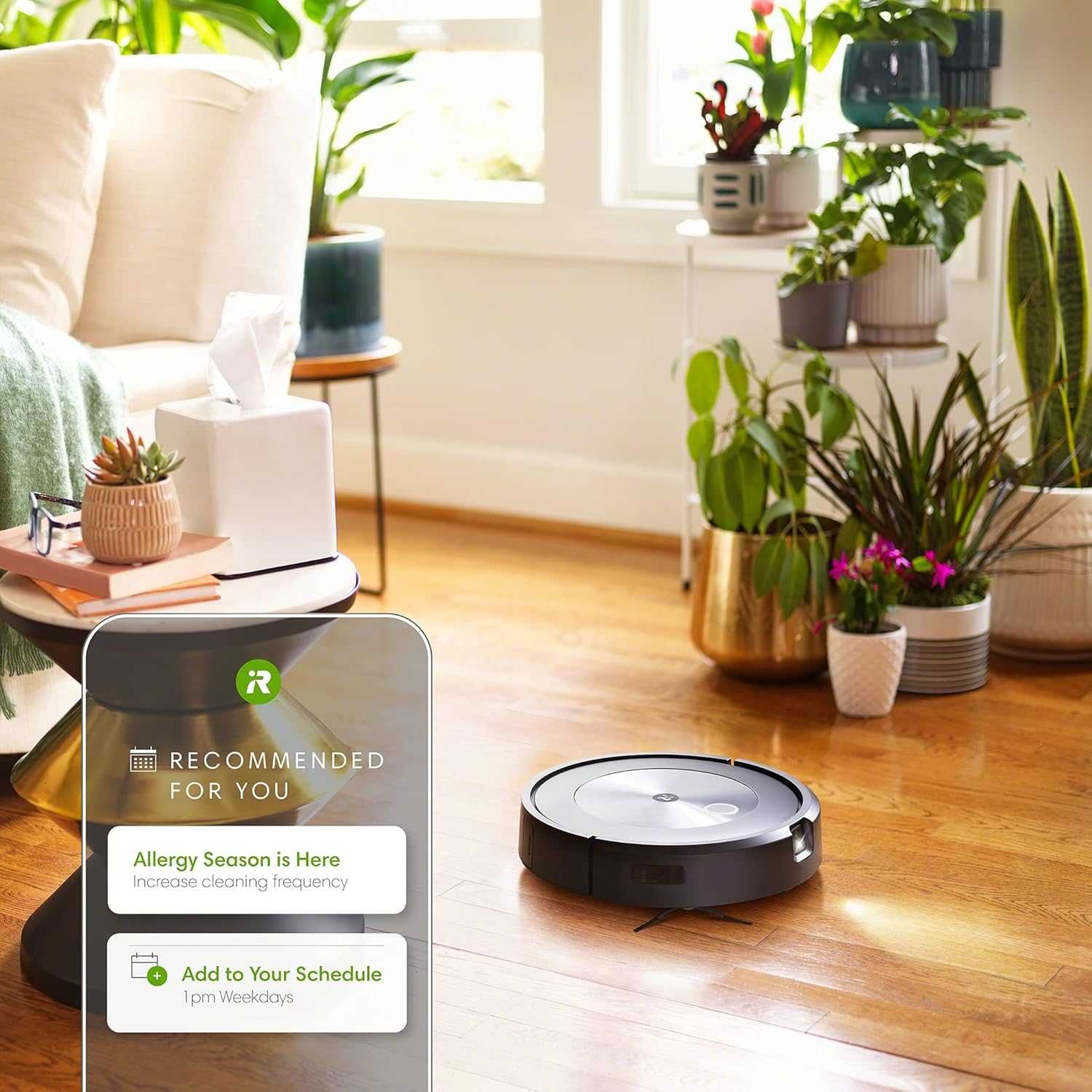 Прахосмукачка робот iRobot Roomba j7+ (j7558) с база за самопочистване