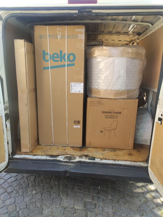 Транспортни услуги с камион с падащ борд