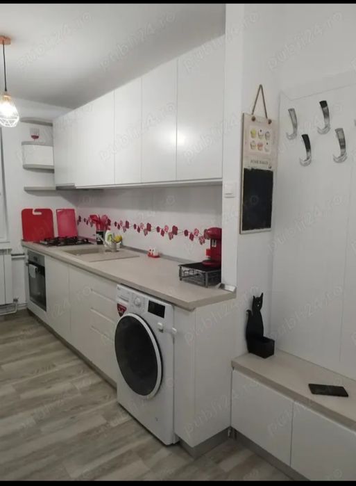 Regim hotelier apartament cu 2 camere mobilate și utilate