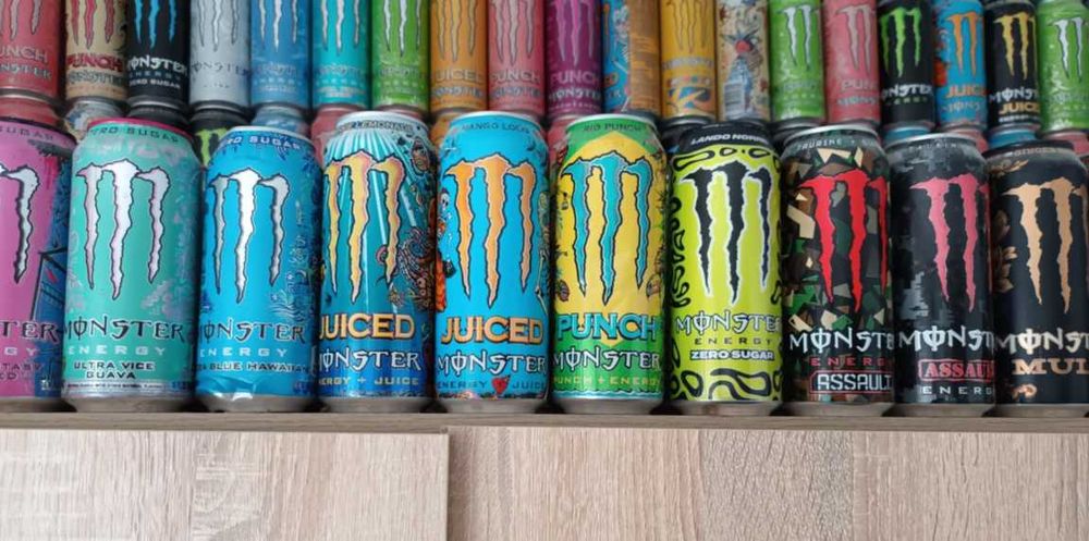 Monster,Coca Cola,Fanta,Mountain Dew,Sprite,Redbull