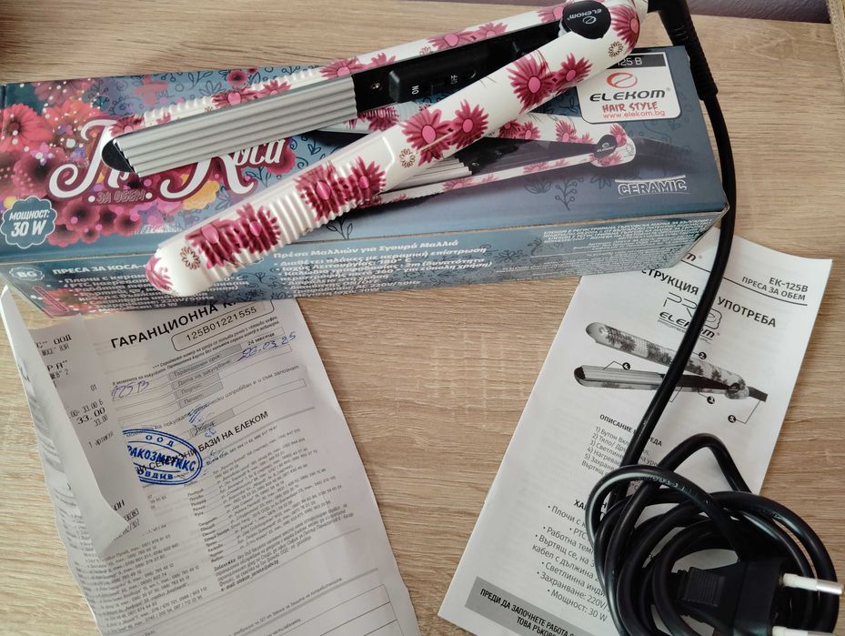 Преса за коса Elekom