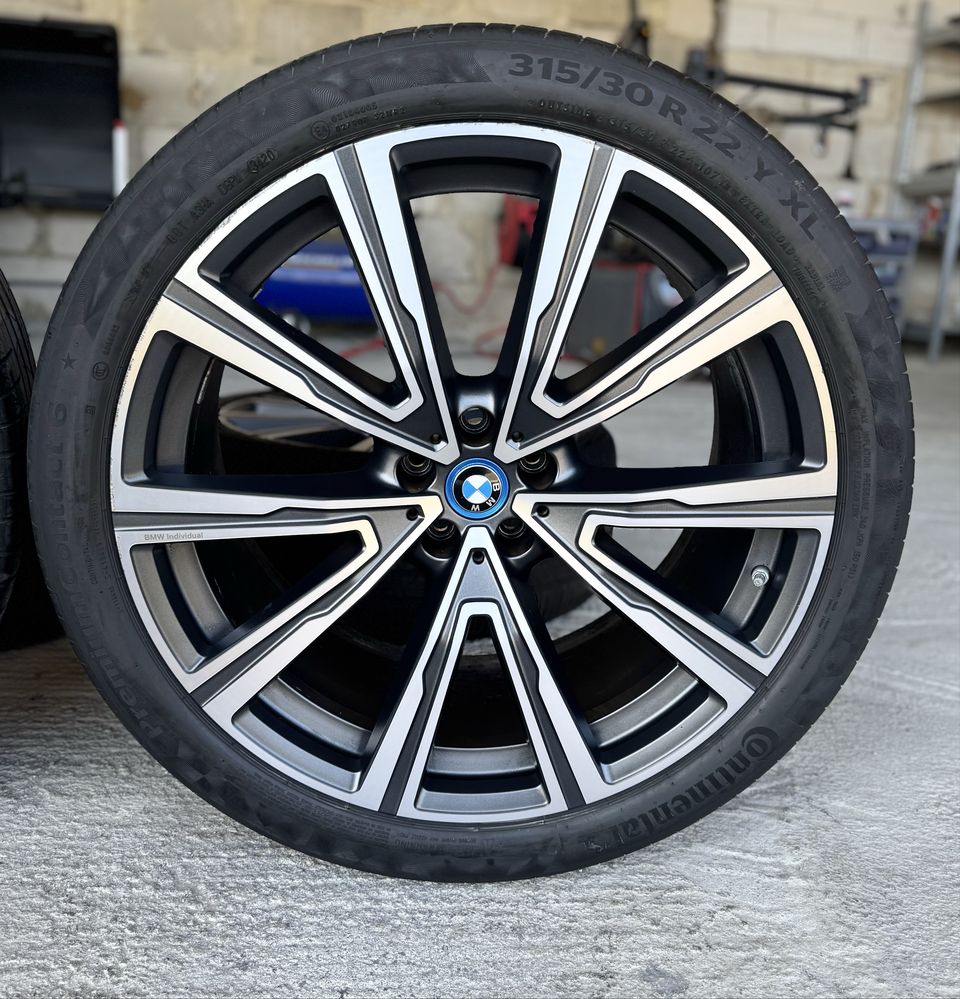 Jante Bmw X5 X6 R22 G05 G06 Originale Individuale Anvelope de vara