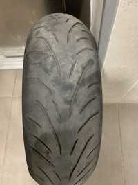 Продавам използвана задна гума  Bridgestone BATTLAX SCOOTER SC2 Rain