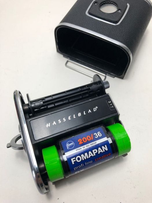 Adaptor film 35mm la aparat de fotografiat format mediu 120 (set)