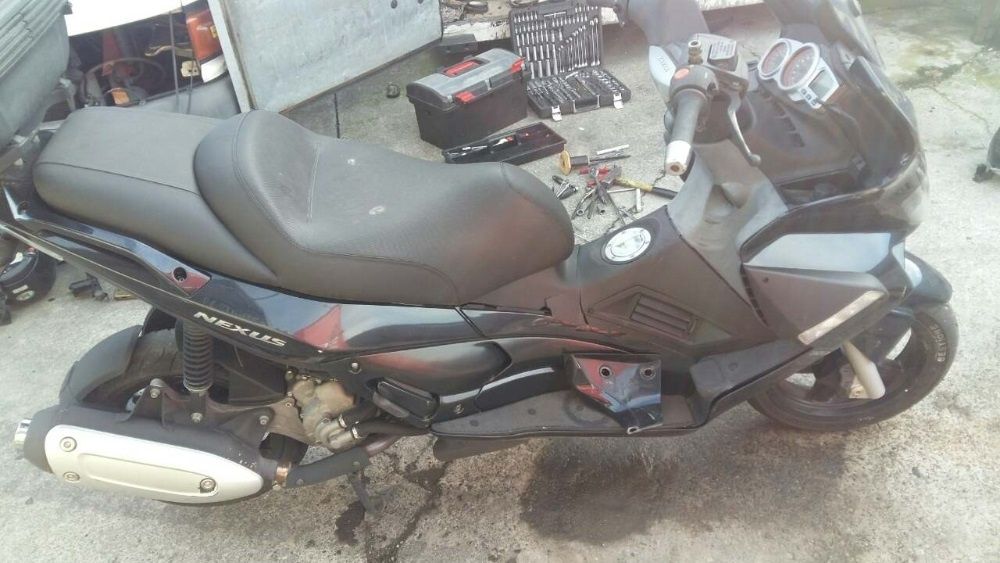 Gilera Nexus 250i- На части