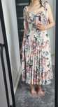 Rochie midi inflorata marimea S