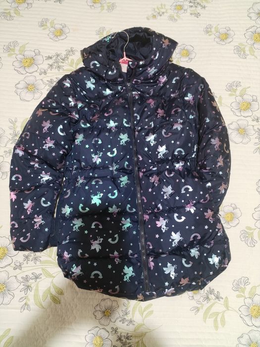 Зимняя куртка на девочку рост до 146см