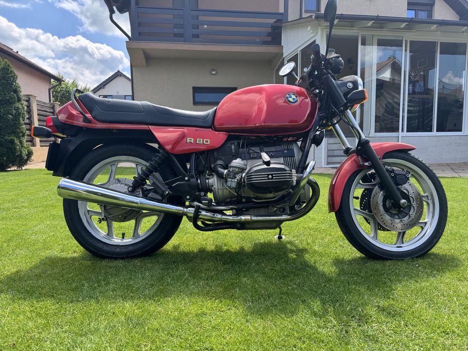 BMW R80 - motocicleta clasica