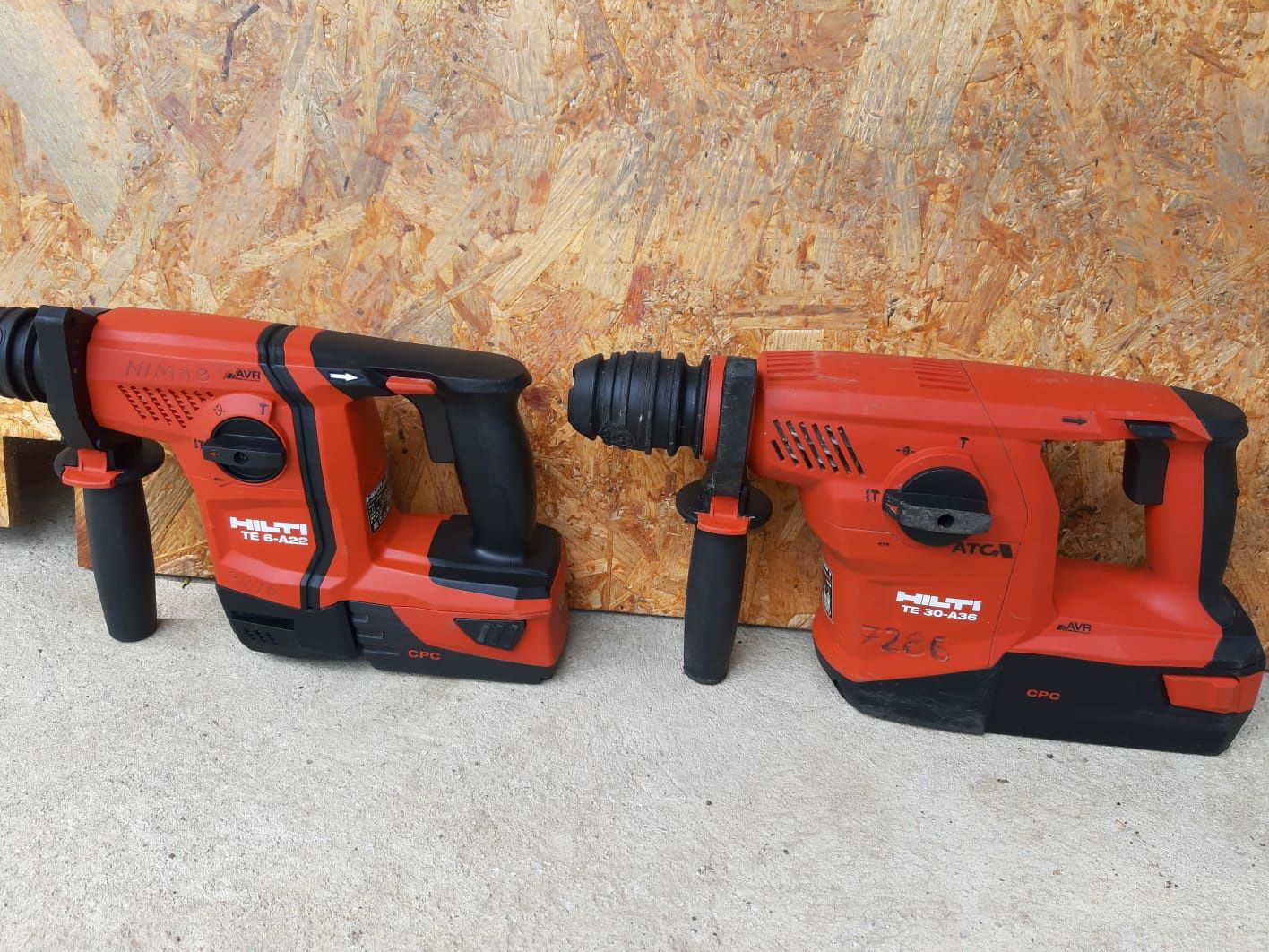 Hilti rotopercutor pe acumulatori