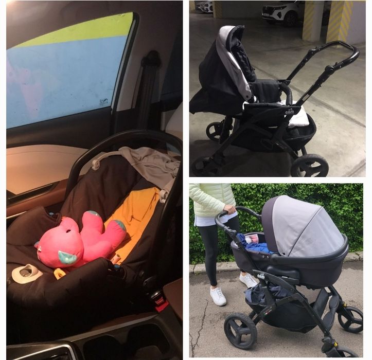 Коляска 3 в 1. Италия.Саm