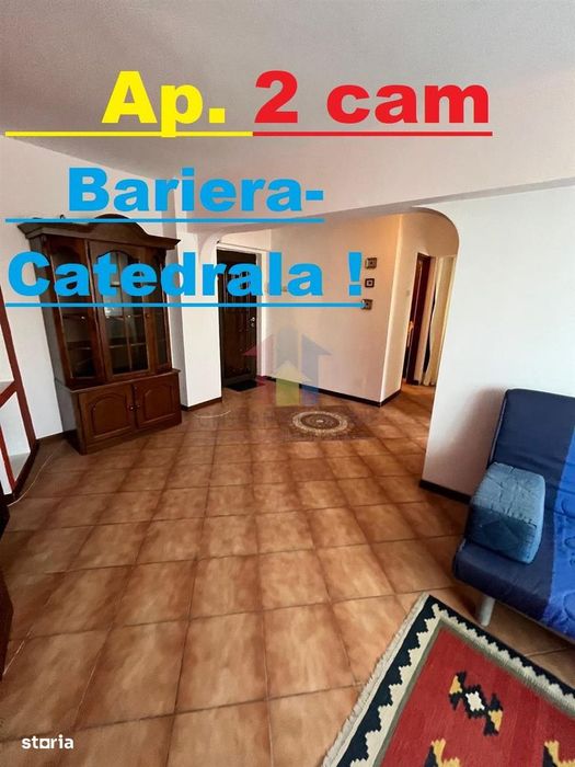 Calarasi-Bariera 2 cam 55mp etaj 3  conf 1 Decomandat Mobilat