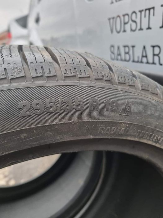 2 x Anvelope iarna 295/35/R19 100v Continental TS830P Produs Nou