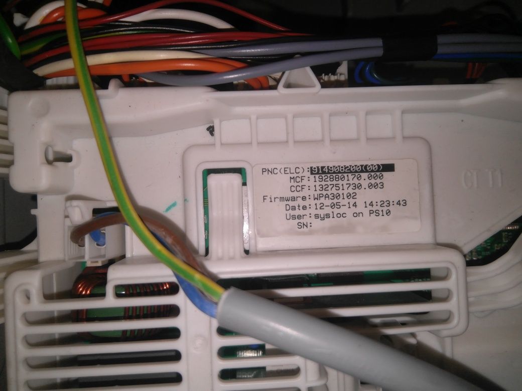 Части от пералня Zanussi ZWG 7100 k