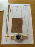 Set lanturi +ceas unisex
