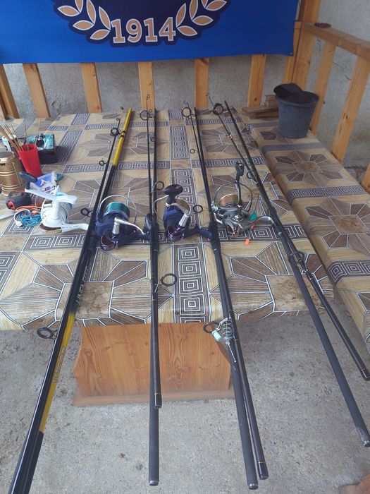 Продавам въдици, във перфектно състояние