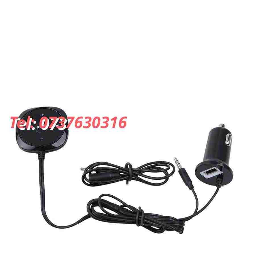 Car Kit Bluetooth Fara Fir Auxiliar Cu Mufa Jack 35mm Cu Bricheta Si