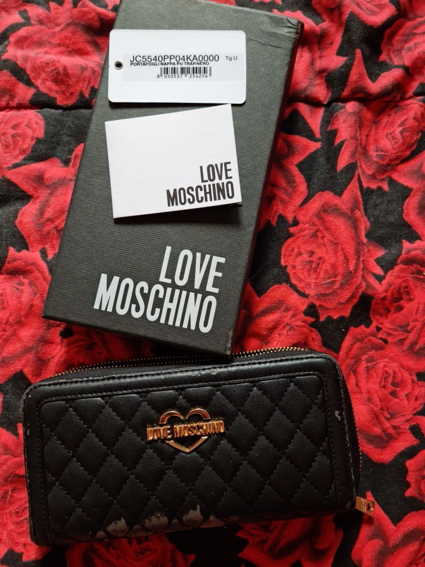 moschino раница портфейли