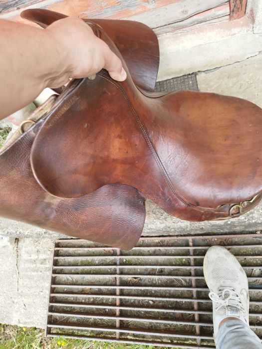 Șa de piele călărie