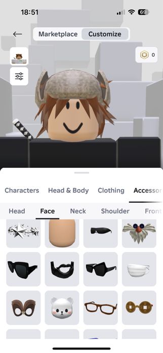 Аккаунт в игре Roblox