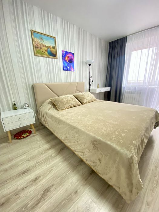2 комн ВИП мкр Береке, заводы Allur и Kia, Kostanay Plaza, евродвушка