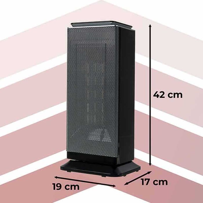 Керамичен електрически нагревател отоплител Kaminer, с дистанционно