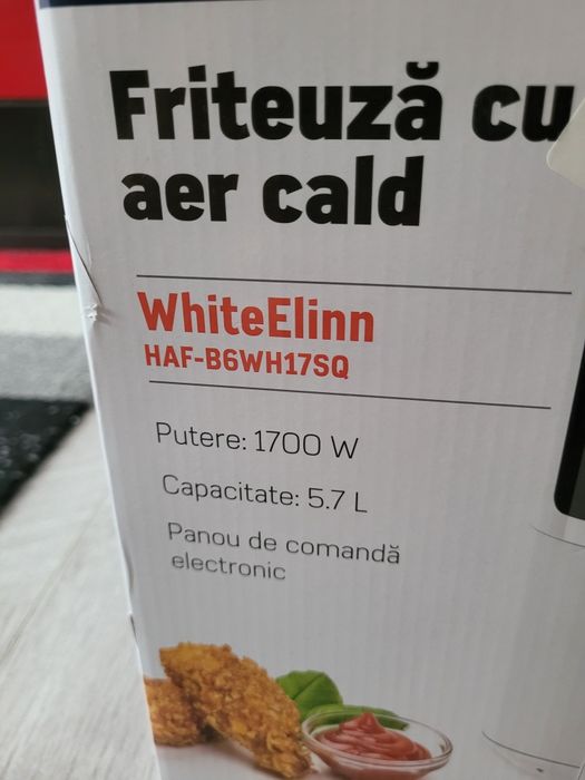 Friteuza cu aer cald Heinner HAF-B6WH17SQ,