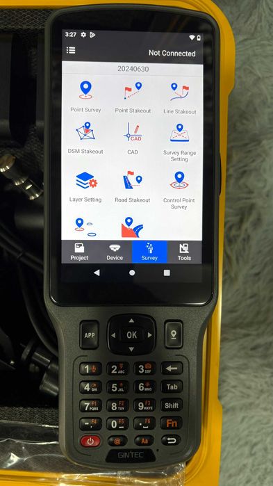 GINTEC G50 laser rosu+IMU 120+AR Camera Gnss GPS RTK CHC Trimble South