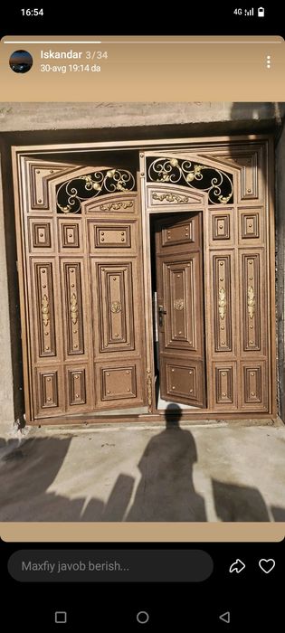 Darvoza sexga Malyar bollar kerak ishga olamiz