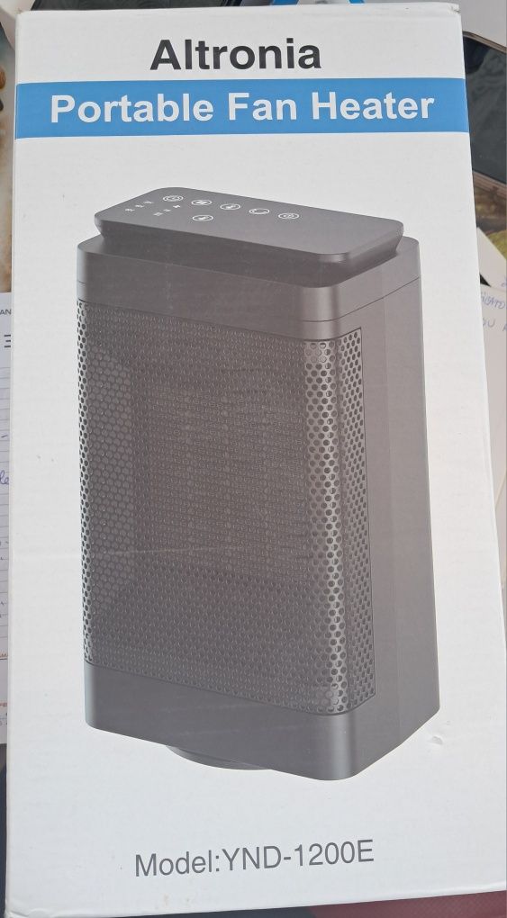 Încălzitor cu ventilator de masa