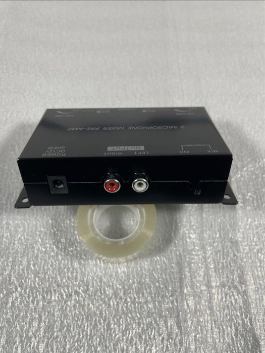 2 Channel Microphone Mini Audio Stereo Mixer
