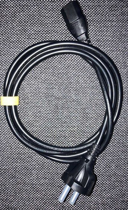 Cablu de alimentare nou 1.8 metri - 25 lei (desktop, imprimanta, etc)