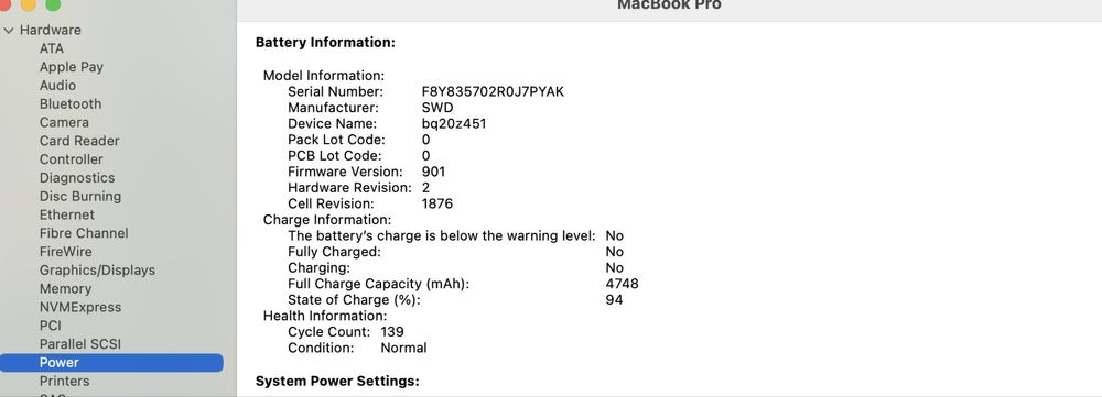 MacBook Pro 13-inch 2018, 2,3GHz, 16GB RAM, 256GB A1989