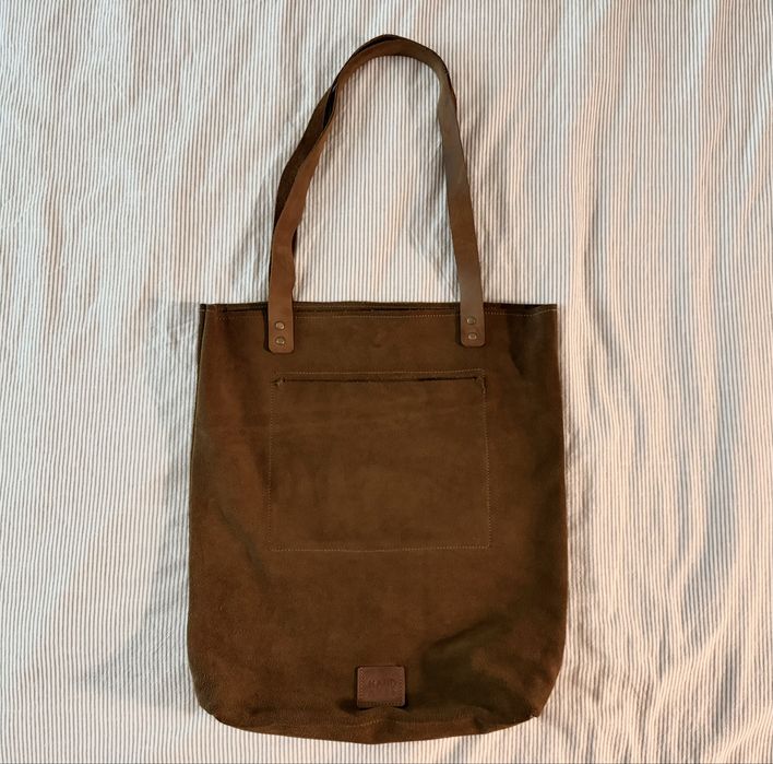 Ръчно Изработена Чанта от Естествен Велур