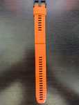 Curea silicon Garmin Quickfit 22 Portocaliu Ember folosita (originala)
