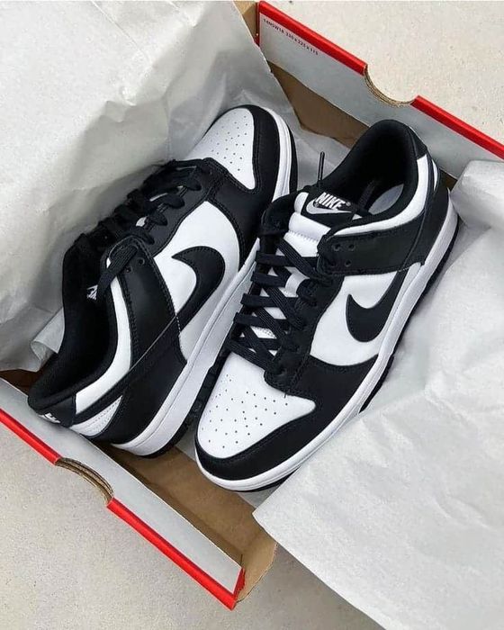 Кроссовки Nike Dunk low Black/White
