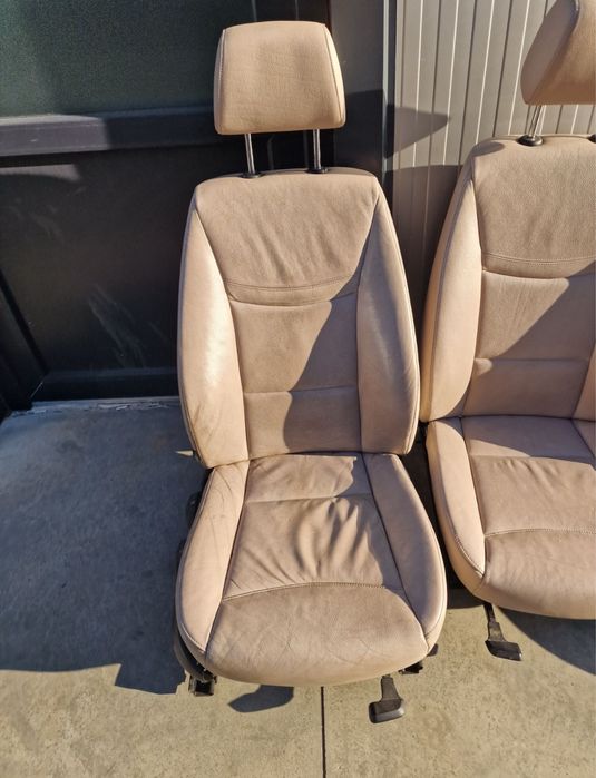 Interior piele crem bmw e90 cu incalzire de anglia