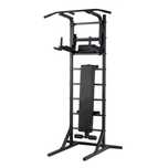 Spalier BenchK model profesional cu bancă, bară tracțiuni și dip bar
