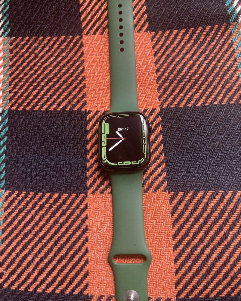 Apple Watch 7, Cellular, Green 45mm,