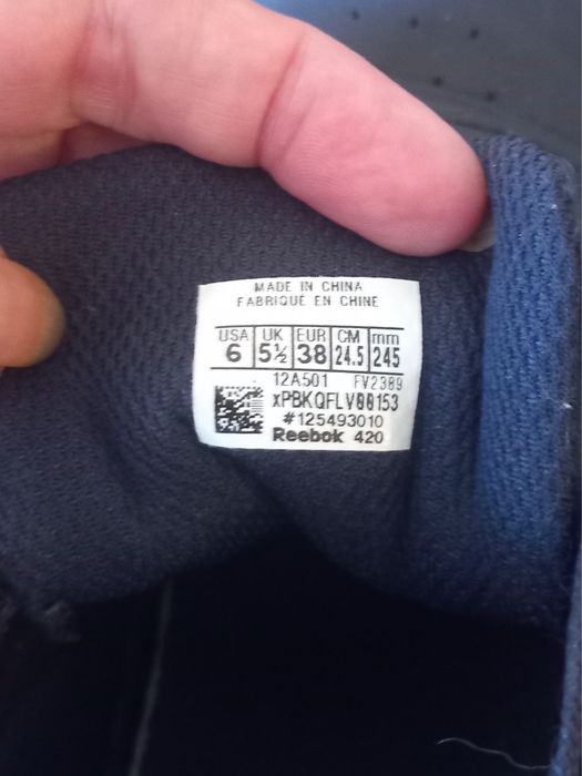 REEBOK кожени маратонки