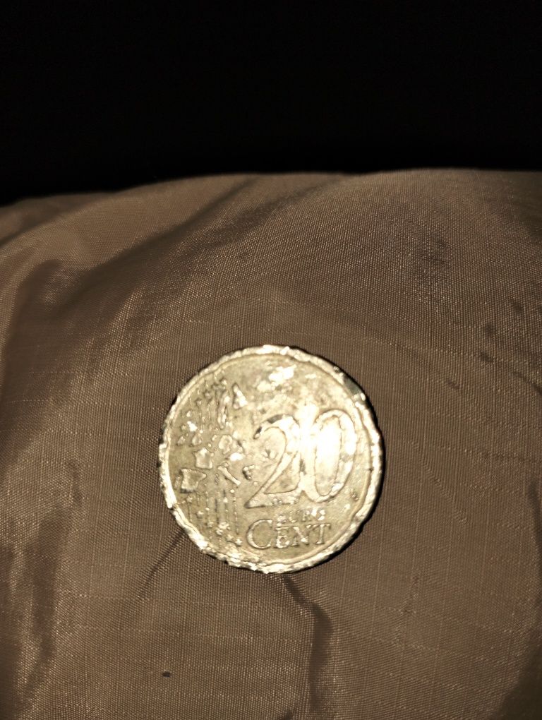 Vând moneda 20 euro cent 1999 Spania