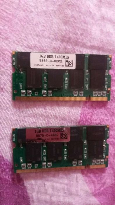 Memories Ram DDR 1 1Gb